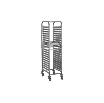 Servírovací stolek Nerezový gastronomický vozík GN1/1