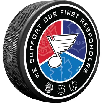 Puk Mustang Puk St. Louis Blues NHL First Responder