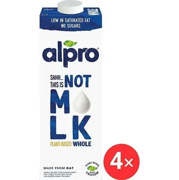 Nápoj pro sportovce Alpro ovesný nápoj TASTES AS GOOD – Rich & Creamy 3,5% 4 x 1l