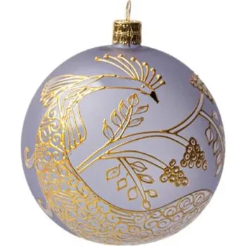 Vánoční ozdoba Koulier Vánoční ozdoba Secese s pávem 1ks