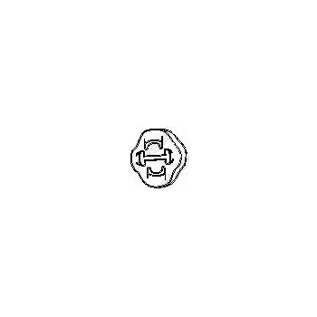 QWP Zarážka tlumiče výfuku QWP WEX9115