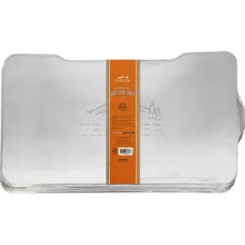 Zahradní gril Traeger Pellet Grills LLC Traeger Jednorázová hliníková odkapávací vložka pro gril IRONWOOD 885 5ks