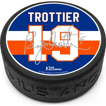 Puk Mustang Puk New York Islanders NHL Alumni Puck - Trottier