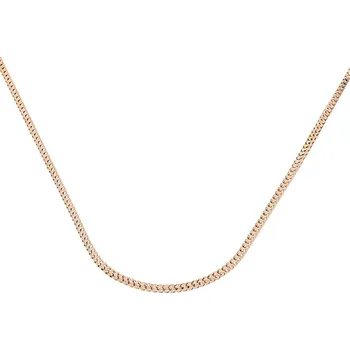 Souprava šperků Nerezový řetízek 7907-55 - růžově pozlacený - SNE.7907..55cm