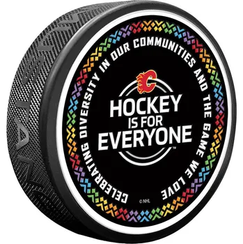 Puk Mustang Puk Calgary Flames NHL Hockey is for Everyone
