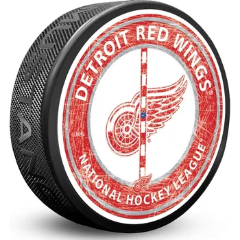 Puk Mustang Puk Detroit Red Wings NHL Center Ice