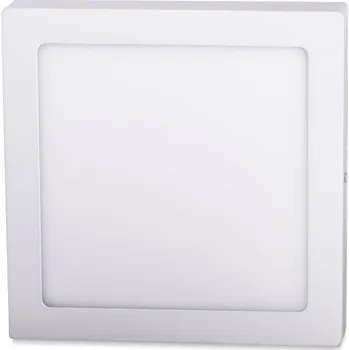 LED osvětlení Bílý přisazený LED panel hranatý 300 x 300mm 24W Economy - Studená bílá - LED Solution - 10516 - 10516