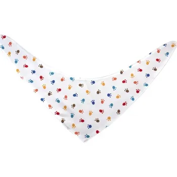 Obleček pro psa Empleada Dog Šátek pro pejska TLAPIČKY Obvod krku: M (35-45 cm)