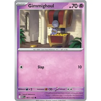 Karetní hra Gimmighoul 067/132 - Mega Evolution Typ karty: Reverse Holo