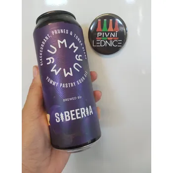 Pivo Sibeeria Yummy Blackcurrant, Prunes & Tonka 23°/6,1% 0,5l