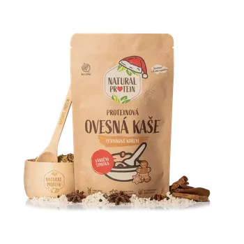 NaturalProtein Proteinová ovesná kaše - Perníkové koření