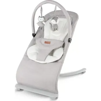 Hračka pro nejmenší Houpací lehátko Kidwell RUBI šedo/bílé (LEBURUB01A2)