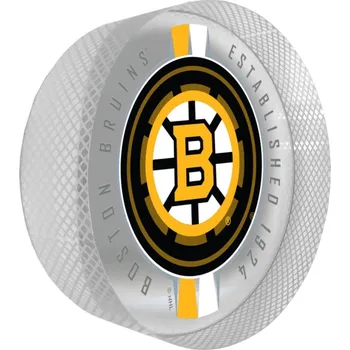 Puk Mustang Puk Boston Bruins NHL Crystal Ribbon