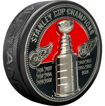 Puk Mustang Puk Detroit Red Wings NHL Ultra 3D Stanley Cup Medallion