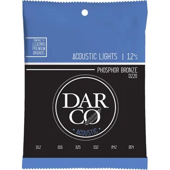 Struna pro kytaru a smyčcový nástroj Darco 92/8 Phosphor Bronze Struny pro akustickou kytaru