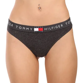 Oblečení a móda Dámská tanga Tommy Hilfiger šedá (UW0UW06227 P5Q) XL UW0UW06227 P5Q Možnost vrácení zboží ZDARMA do 120 dnů!