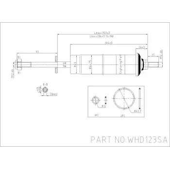 QWP Tlumič pérování QWP WHD123SA
