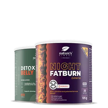 Spalovač tuku Night FatBurn Extreme + Detox Belly Burn