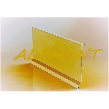 Střešní lemovaní Závětrná lišta podvlečná Měď Cu dl.2m