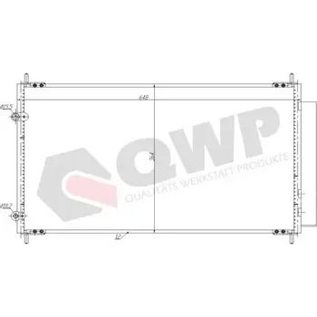 Výparník klimatizace QWP Kondenzátor klimatizace QWP WAC529
