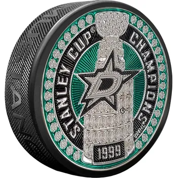 Puk Mustang Puk Dallas Stars NHL Stanley Cup Dynasty Puck Design Trimflexx