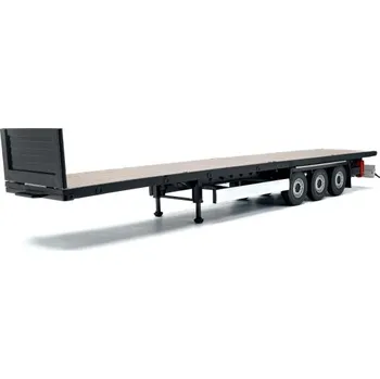 Hračka 1:24 Přívěs plachtový -1:24 TRANSPORT TRAILER BLACK - SOLIDO - S2400506