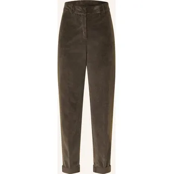 Dámské kalhoty Peserico Dámské Manšestrové Kalhoty, khaki, 38