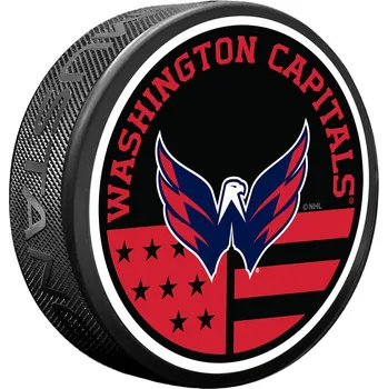 Puk Mustang Puk Washington Capitals NHL American Flag Pat Puck