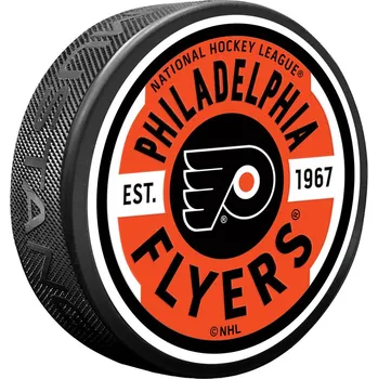 Puk Mustang Puk Philadelphia Flyers NHL Gear Textured Puck