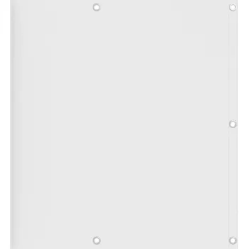 Stínicí technika Balkónová zástěna bílá 90 x 400 cm oxfordská látka