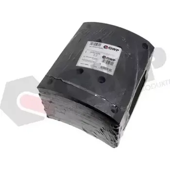 Brzdová destička QWP Sada brzdového obložení bubnové brzdy QWP WHD1160BL