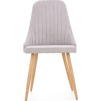Nábytek Moderní jídelní židle Halmar K285 jasně šedá (1p=4szt)