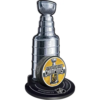 Puk Mustang Puk Vegas Golden Knights NHL Stanley Cup Champions Puck Stand