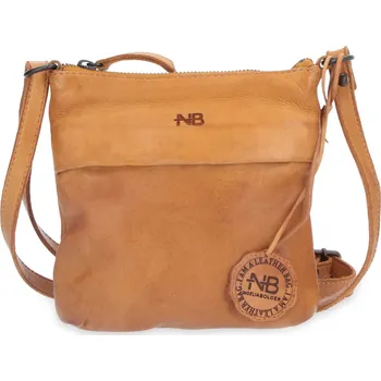 Kabelka NOELIA BOLGER kožená dámská kabelka žlutá NB 2090 ocher yellow