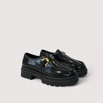 Dámské mokasíny COCCINELLE ASTRID BIMATER. BOTY NOIR/NOIR AW25 35