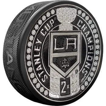 Puk Mustang Puk Los Angeles Kings NHL Stanley Cup Dynasty Puck Design Trimflexx