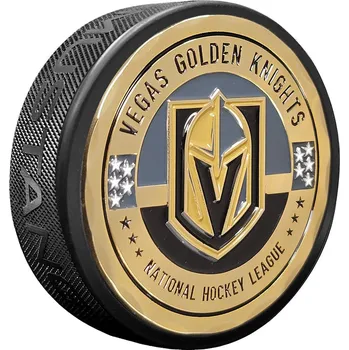Puk Mustang Puk Vegas Golden Knights NHL Stars & Stripes Medallion