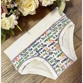 Dívčí kalhotky Emy Bimba B2972 bianco 13/14 (Velikost 146)