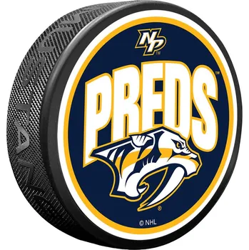 Puk Mustang Puk Nashville Predators NHL Wordmark