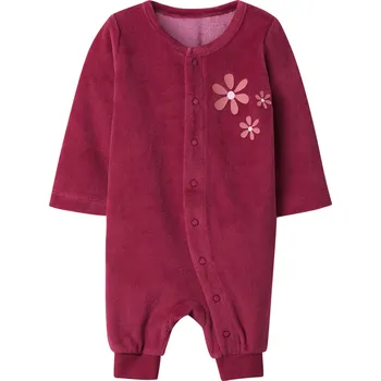 Dětský overall lupilu® Dívčí overal na spaní (červená, 86/92)