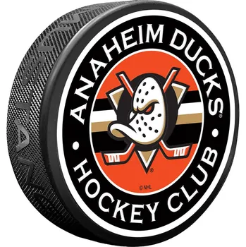 Puk Mustang Puk Anaheim Ducks NHL Stripe Design