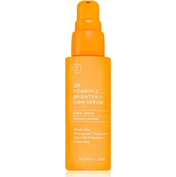 Pleťové sérum Allies of Skin Vitamin C Brighten + Firm Serum zpevňující sérum pro rozjasnění pleti 30 ml