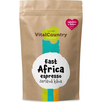 Káva Vital Country East Africa Espresso mletá 1 kg Varianta: Mletá, Množství: 500g
