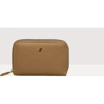 Peněženka MEDIO ZIP AROUND BISCUIT KOŽENÁ PENĚŽENKA ANNA VIRGILI