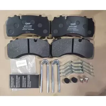 Brzdová destička QWP Sada brzdových destiček QWP WHD110BP