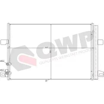 Výparník klimatizace QWP Kondenzátor klimatizace QWP WAC441