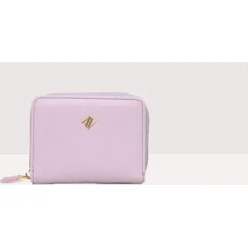 MINI ZIP CON PATTA LILIAC KOŽENÁ PENĚŽENKA ANNA VIRGILI