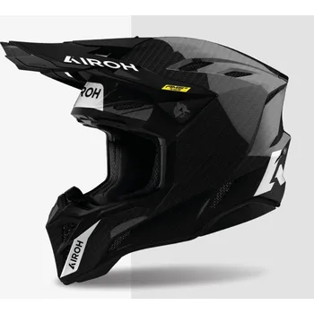 Helma na motorku Přilba AVIATOR Factory FIM Carbon, AIROH (lesklá) 2026 S