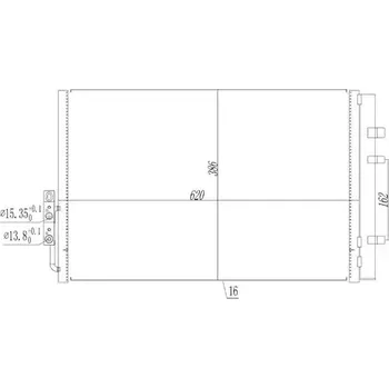 Výparník klimatizace QWP Kondenzátor klimatizace QWP WAC412