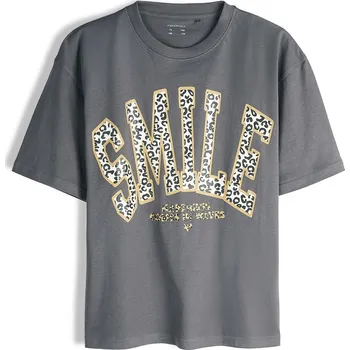 Dívčí tričko GATE Oversize tričko s potiskem 13Y 425-0870/282